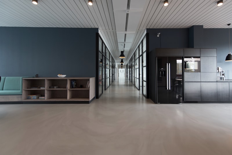 Modern corporate office interior